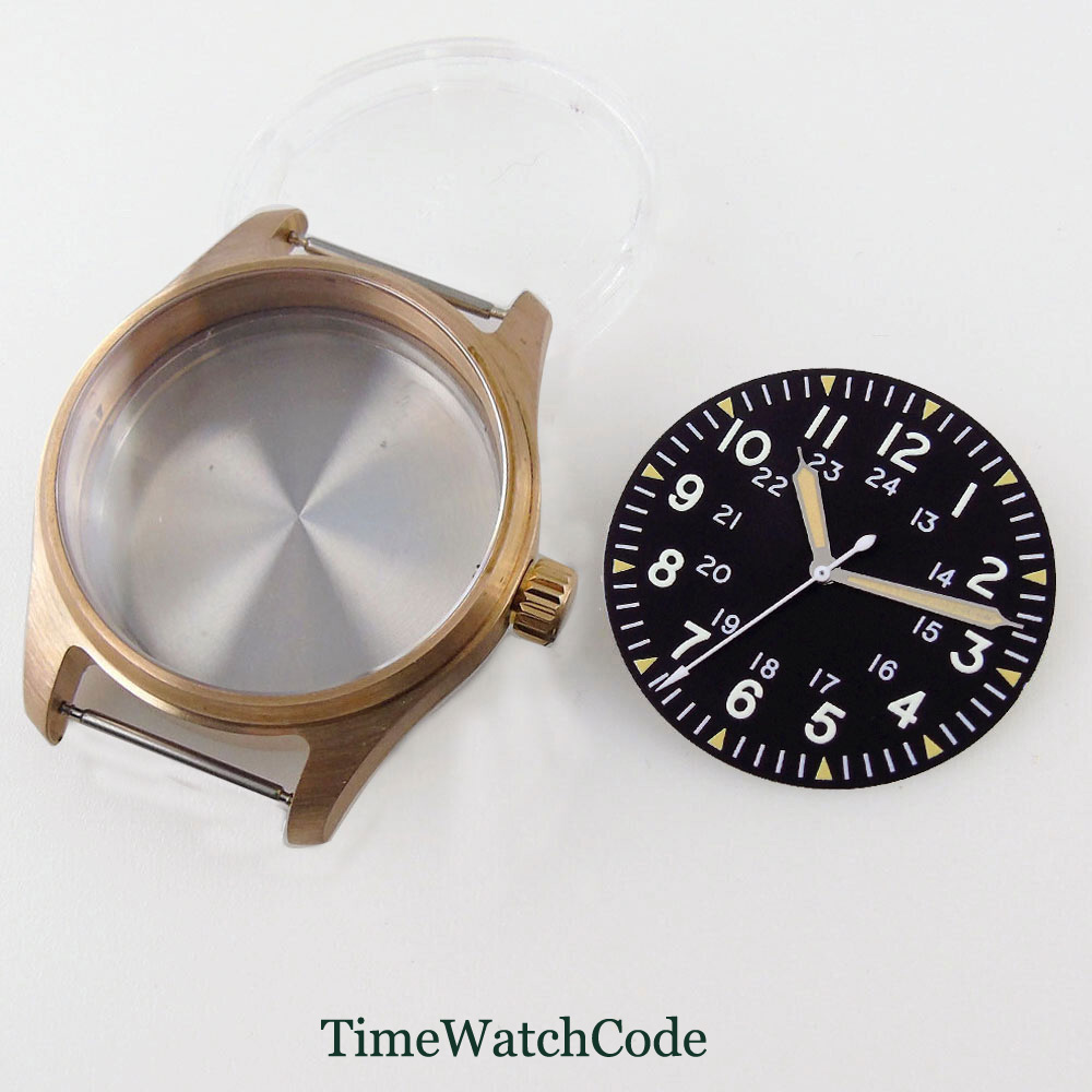Bronze Case Watch - Cassa per orologio Pilot Diver da
