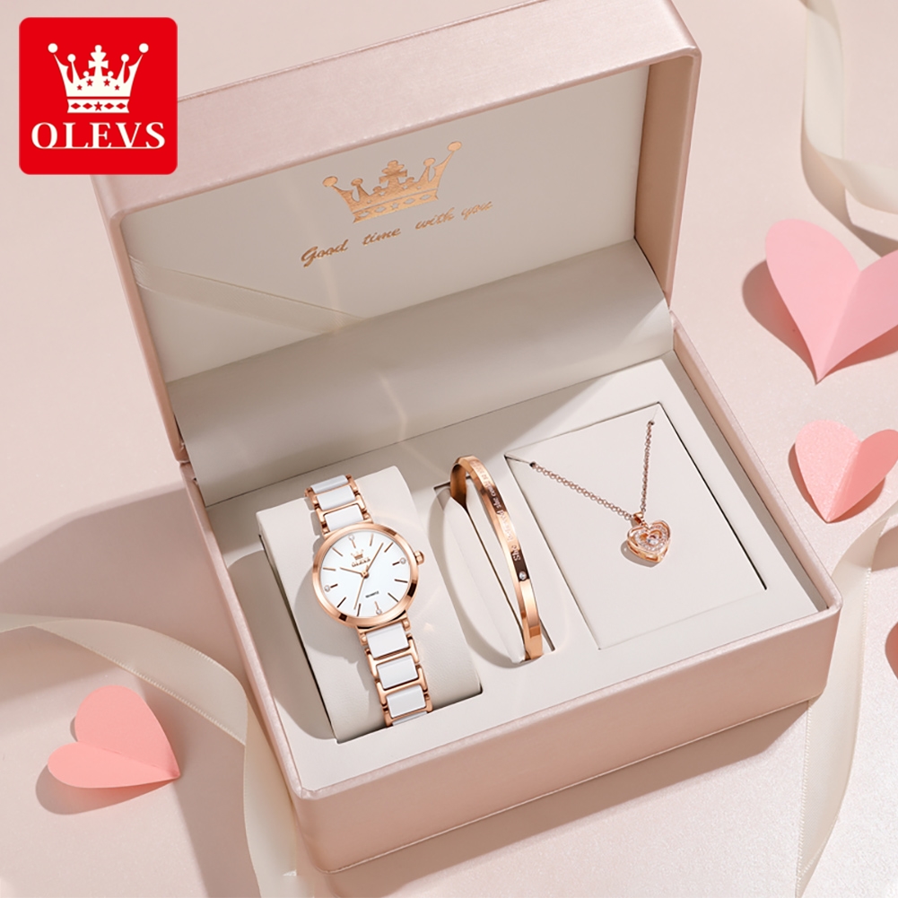 Luxury Women'S Watch - OLEVS Orologio da donna 5877 Orologio