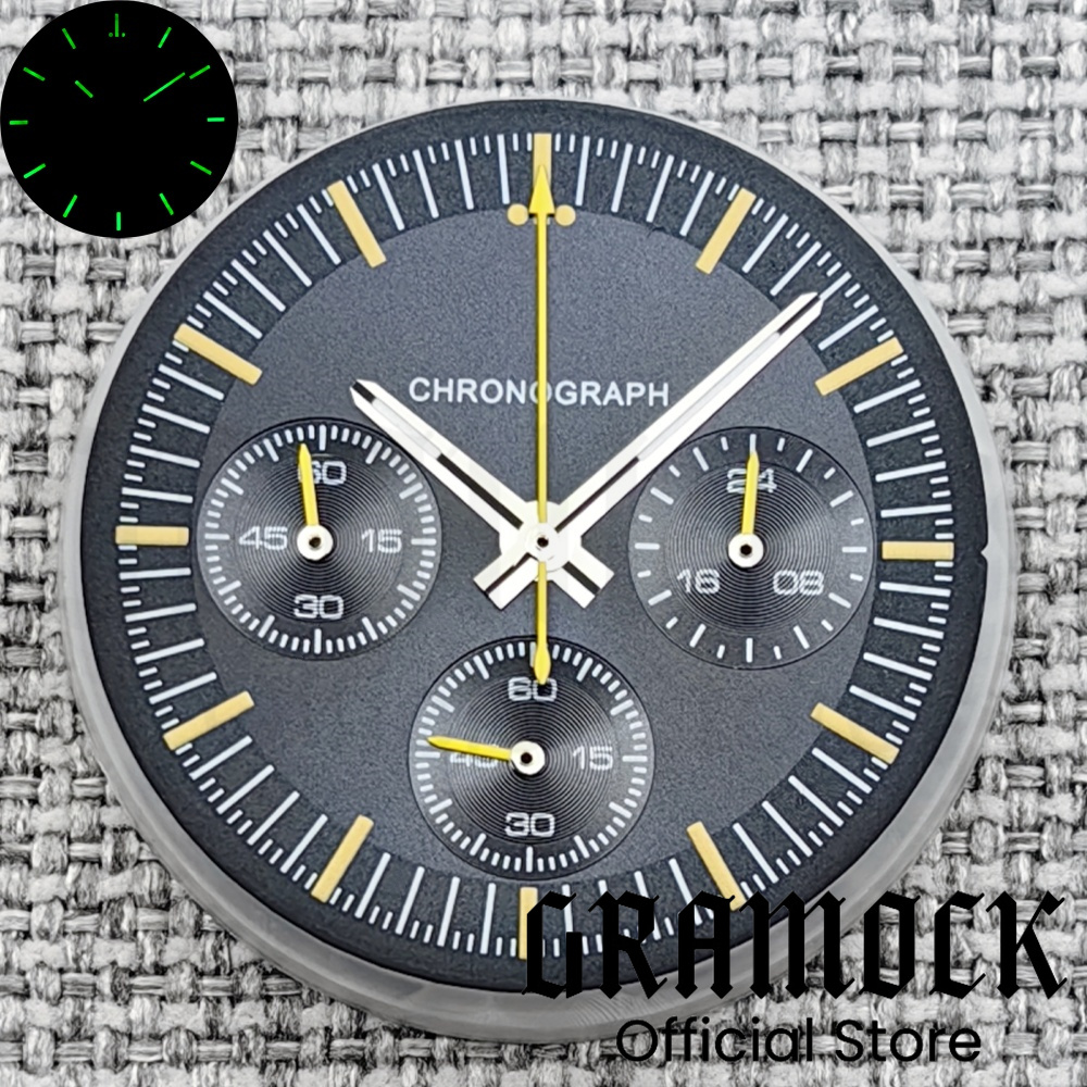 Luxury Watch With Green Dial - Quadrante dell'orologio con movimento al quarzo