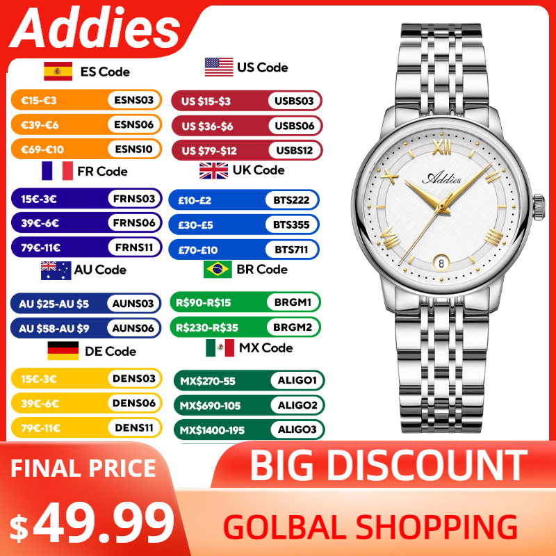 Luxury Women'S Watch - Addies Nuovi orologi da donna di