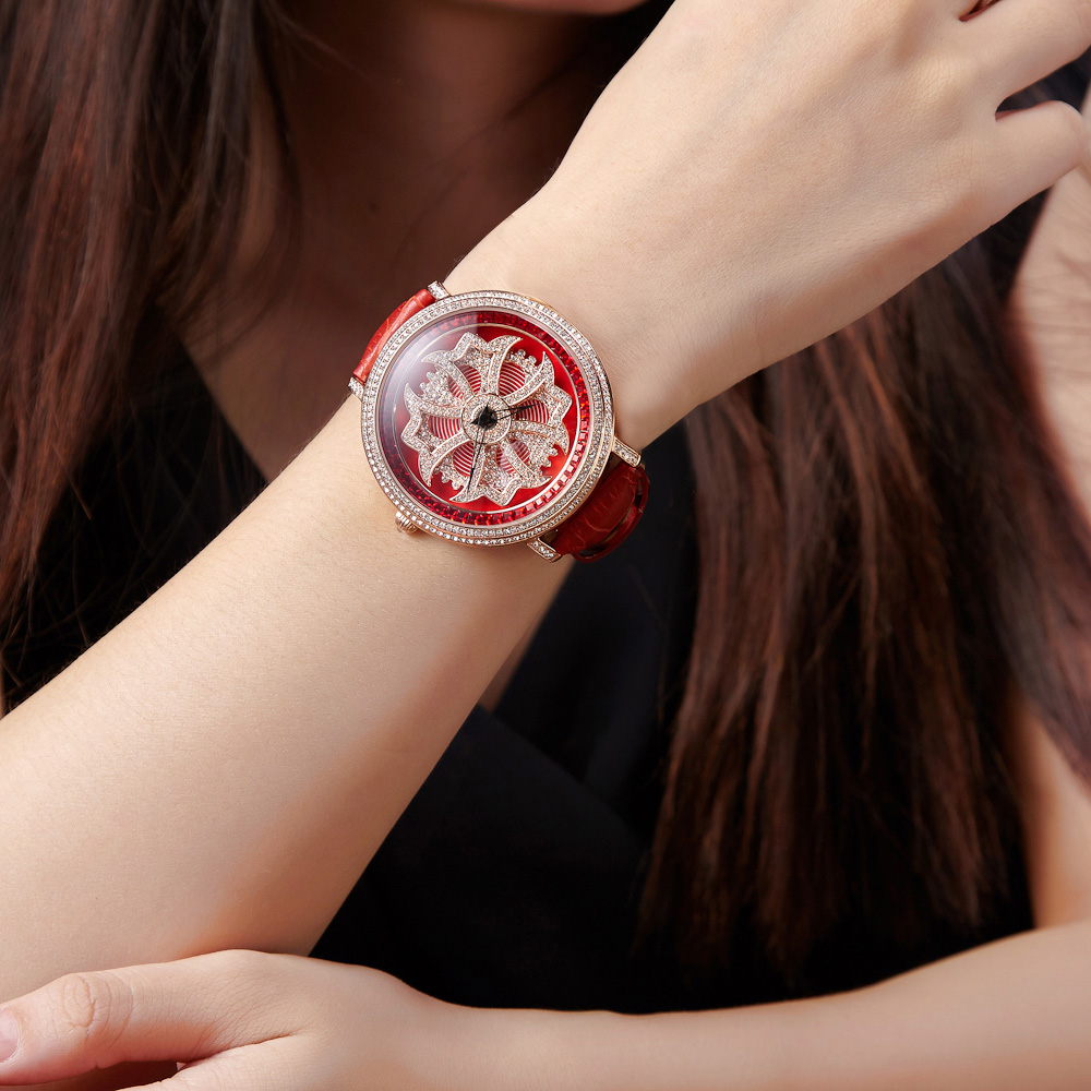 Luxury Davena Roate Snow Flowe - Luxury Watch Japan recensione e prezzo